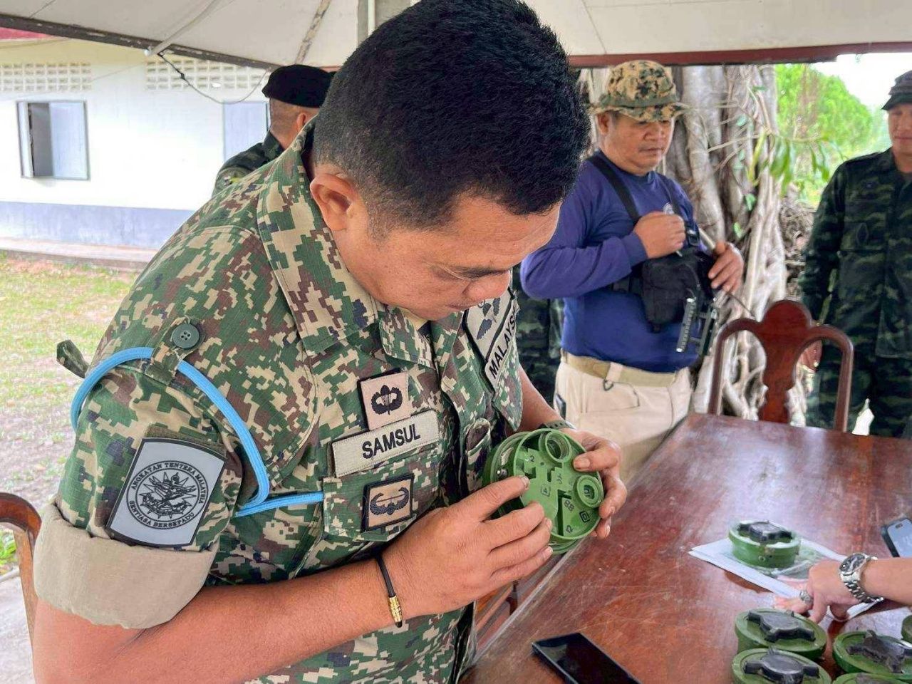 AOT-TH观察小组调查康那寺的地雷清除记录