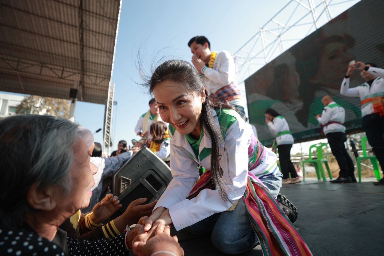 “达姆纳斯”率领勇气党竞选，呼吁依善民众选择真正务实的人