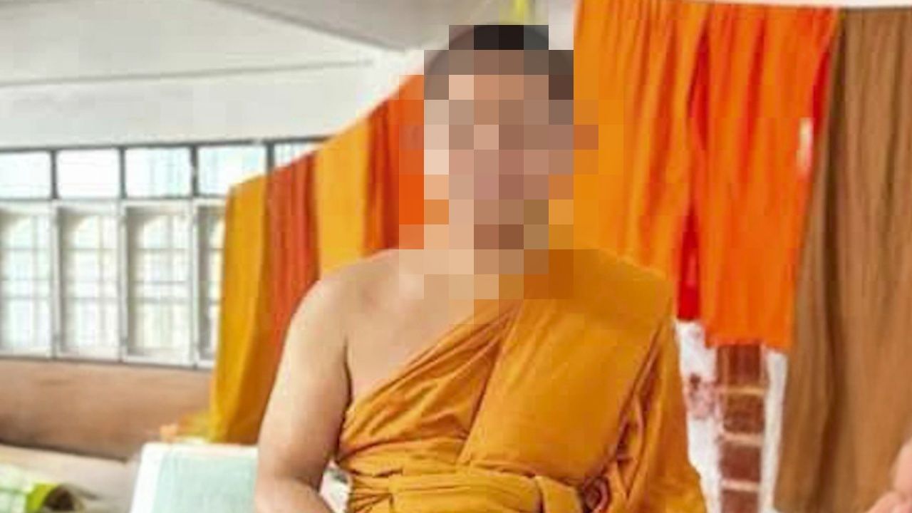 被拍到与女性亲密影片的瓦特颂索寺僧侣在警员到达前已离开寺庙
