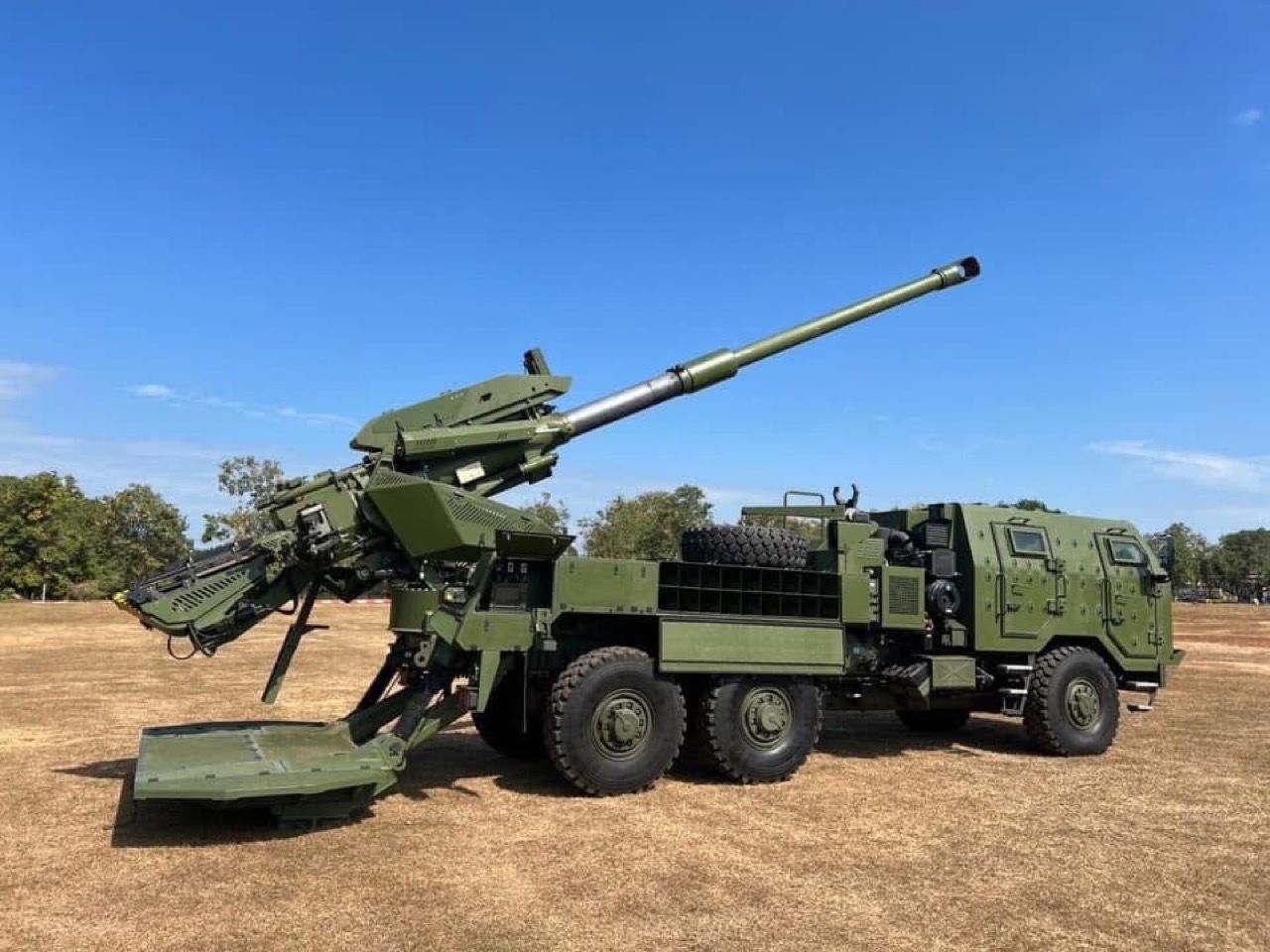 泰国制造：M758 ATMG 自行火炮