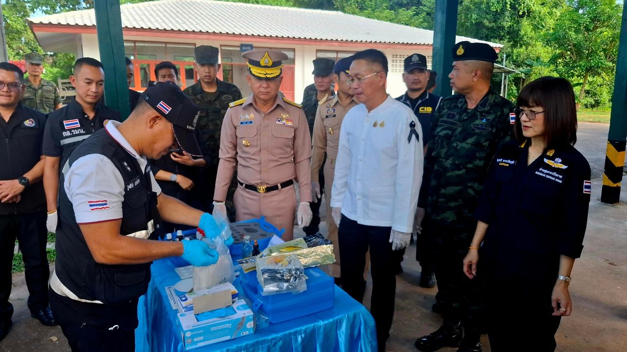 查获7袋冰毒，总价值1.37亿泰铢，榴莲味新型包装