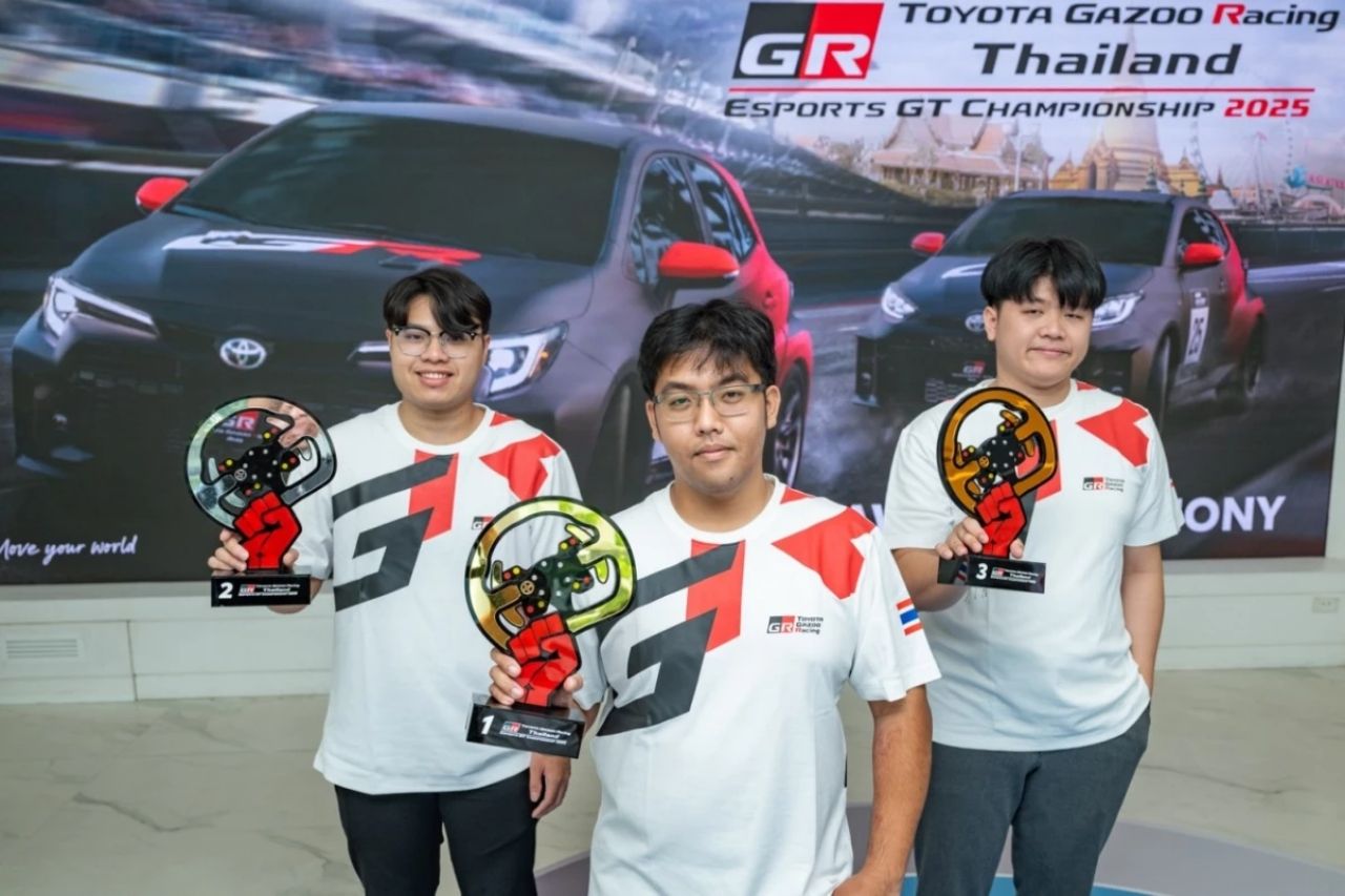 岛上赛车：揭晓2025年TOYOTA GAZOO RACING THAILAND ESPORT GT CHAMPIONSHIP获胜者