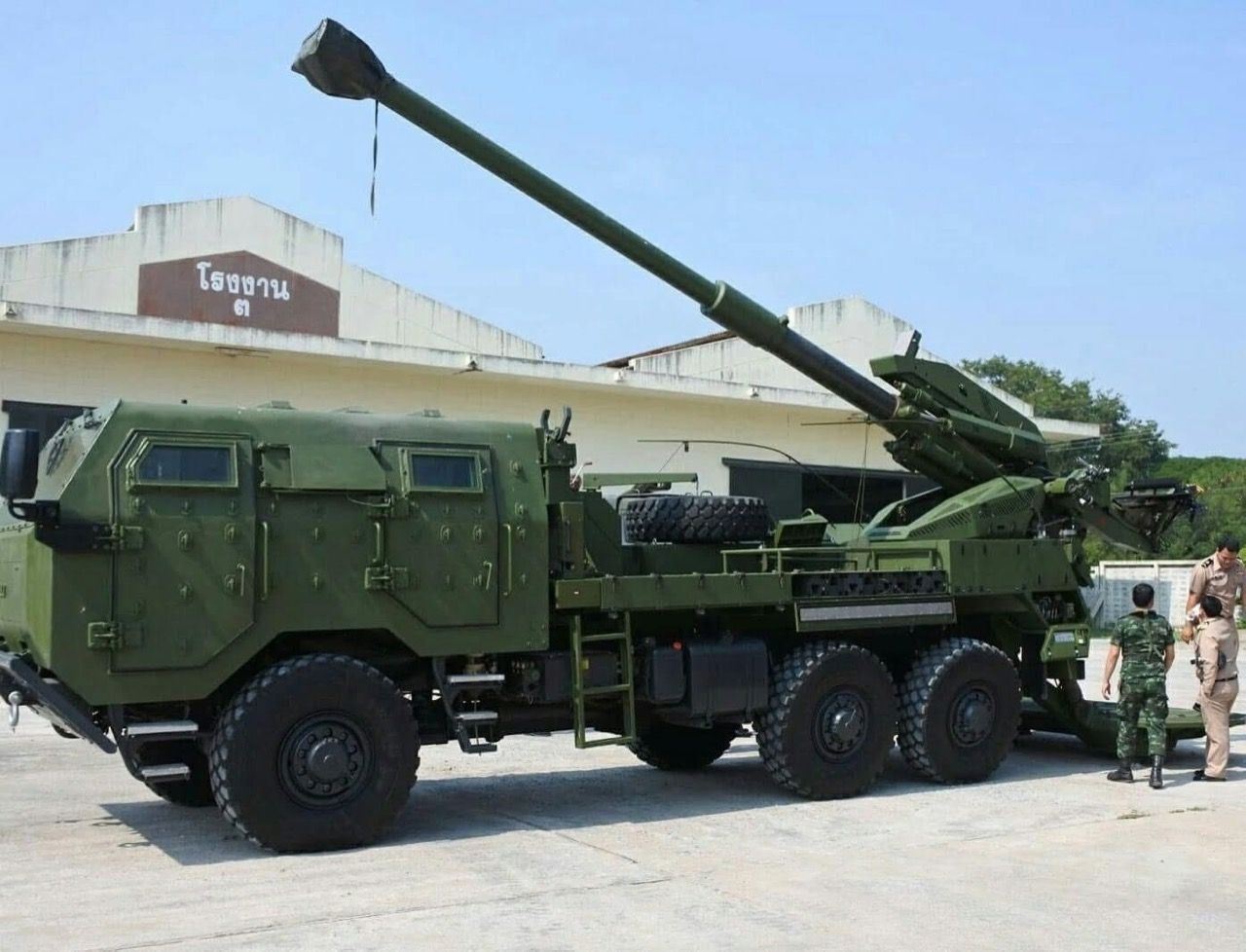 泰国制造：M758 ATMG 自行火炮
