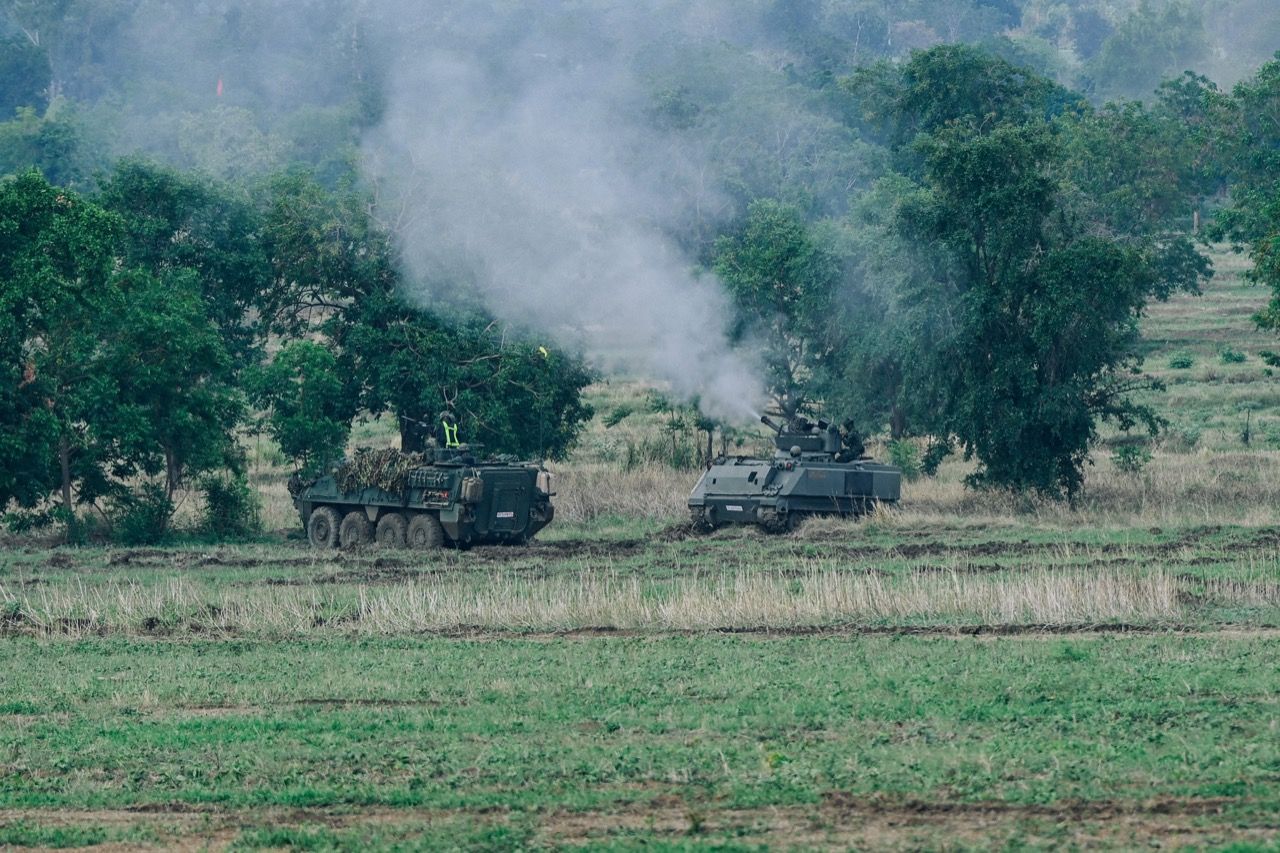 火力：M163 火神炮 泰国第5防空炮营