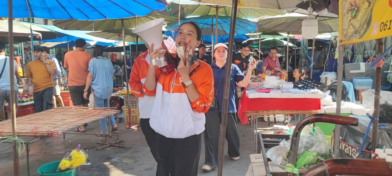 “爱思·拉春诺”在巴吞他尼拉票，指出人民党主要注重政策宣传