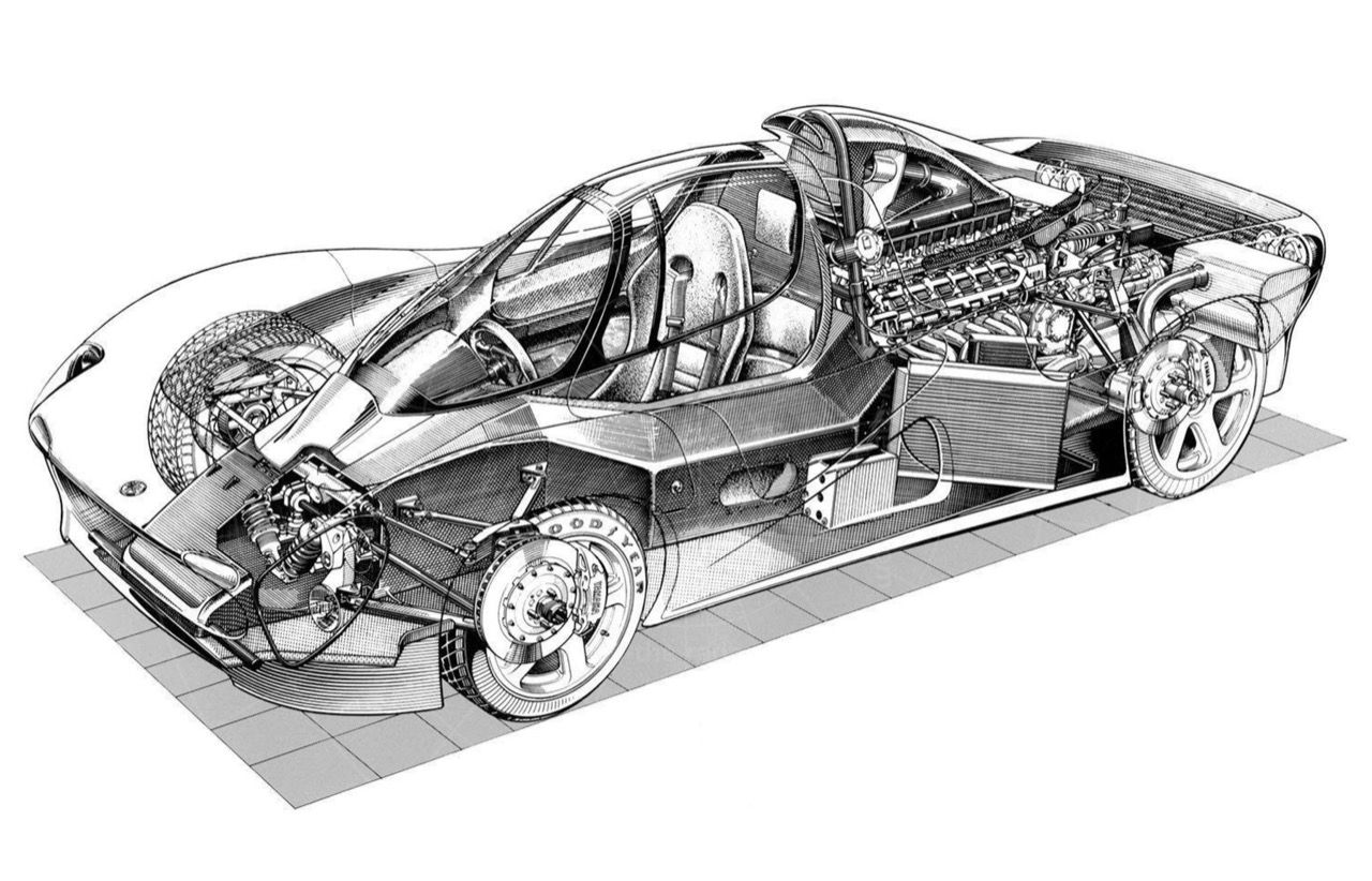 Yamaha OX99-11：耀眼的Yamaha超级跑车！