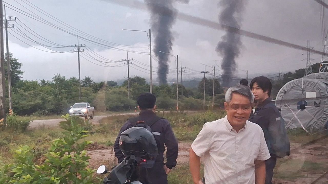 弃土山在湄磨矿滑落压塌多栋办公室-宿舍