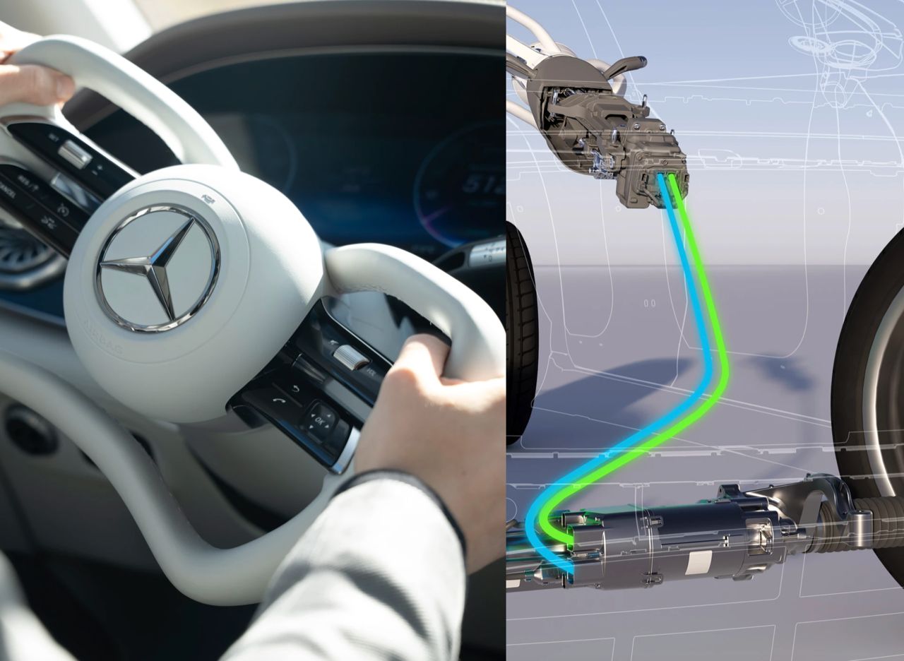 研究新型电动转向系统Steer-by-Wire的工作原理