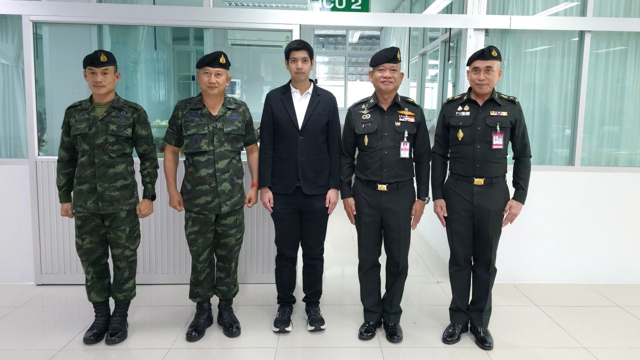 GULF 捐赠120万援助踩中地雷的士兵在ช่องบก