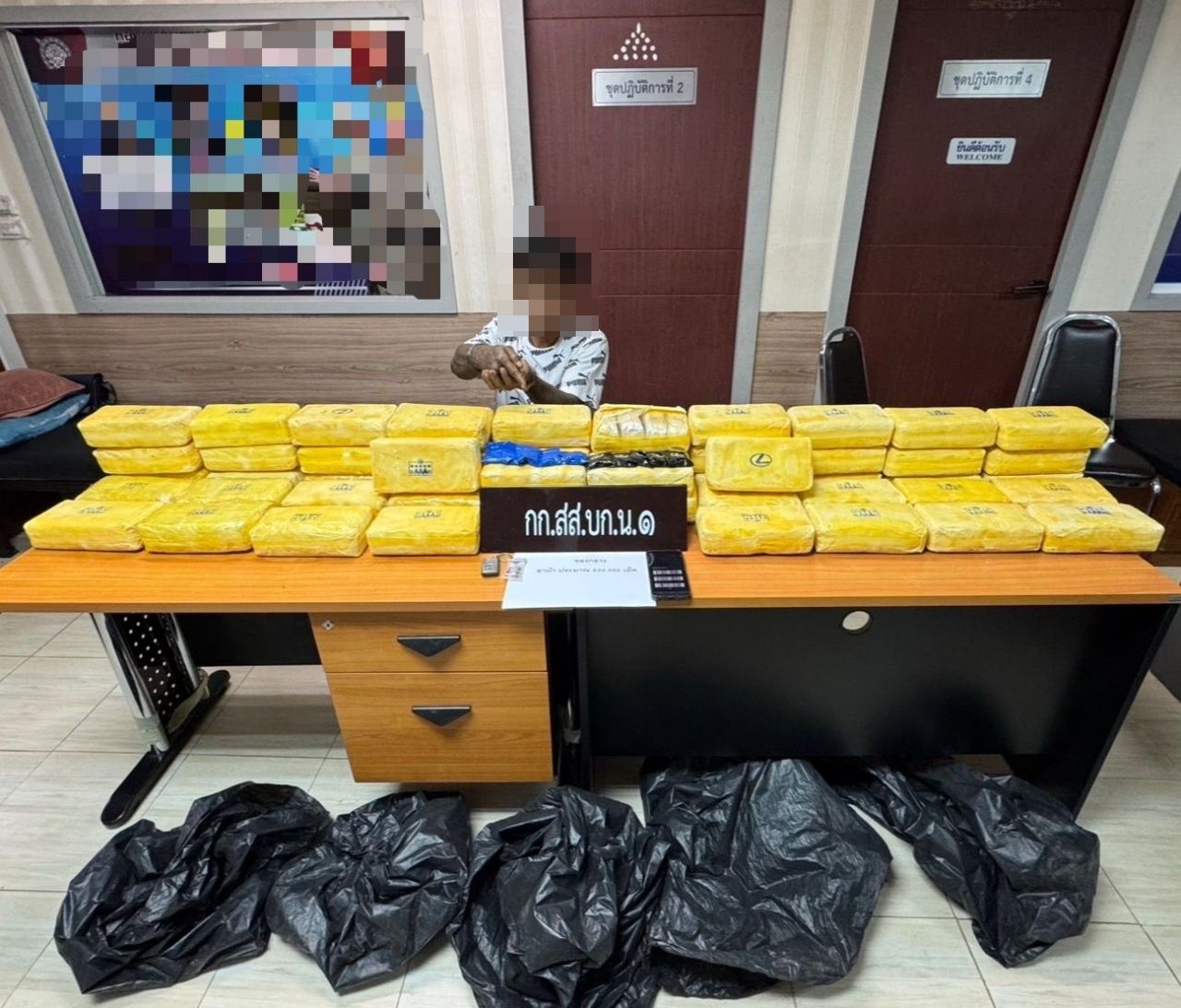 “侦查组1” 在拉抛地区抓捕主要毒品经销商，缴获超过52万片的毒品