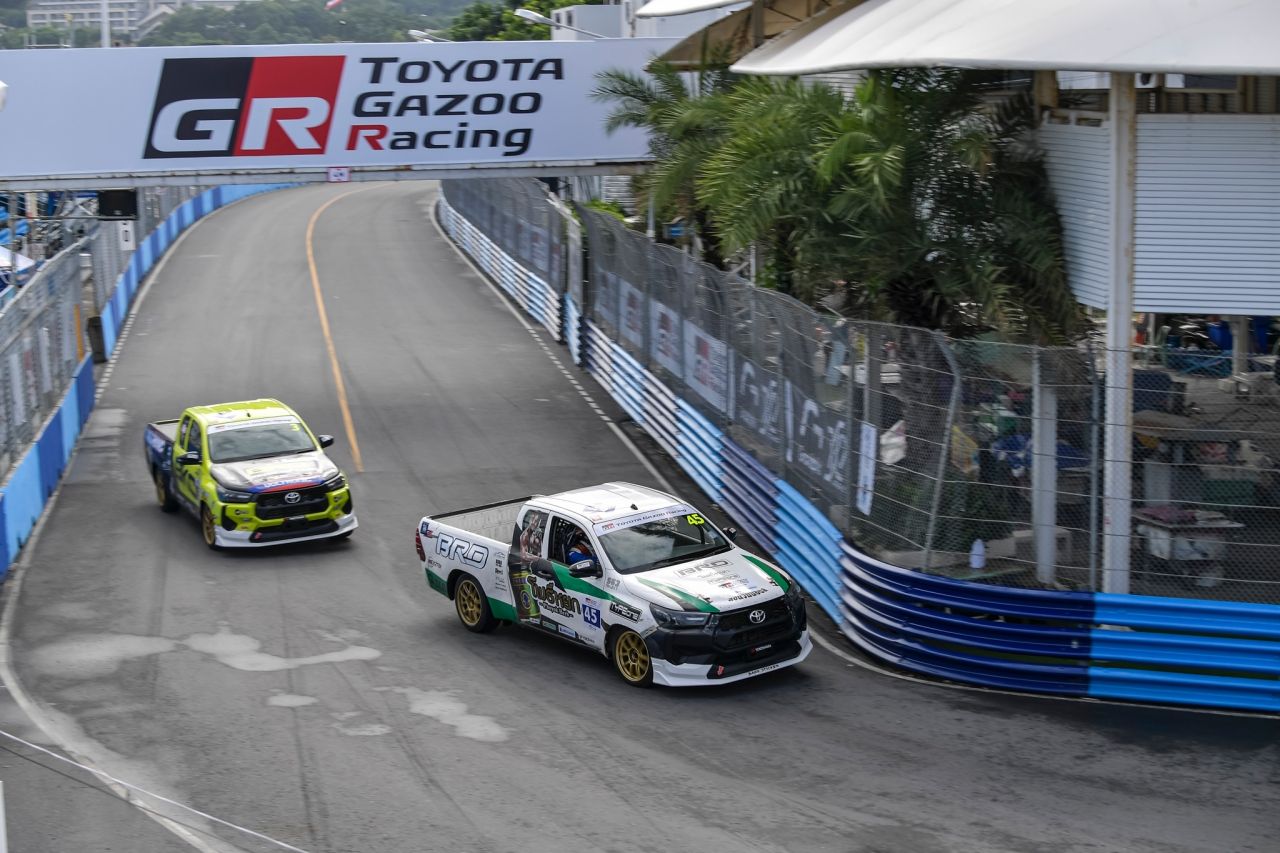 看看 Toyota Gazoo Racing Thailand 在芭提雅街道赛道的准备情况