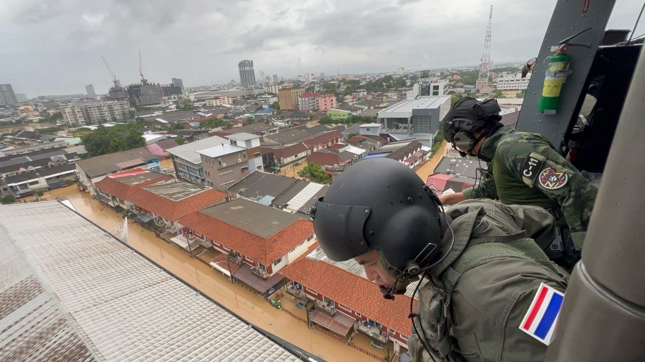 宋卡府洪灾：合艾市的严重危机，影响超过83万人，超过万人撤离