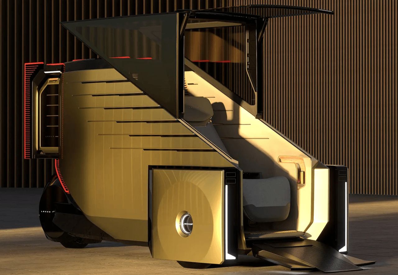 Lexus LS Micro Concept 三轮电动车！