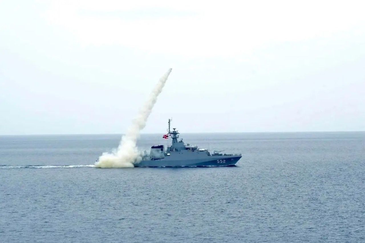 死神之矛,泰国皇家海军的鱼叉导弹