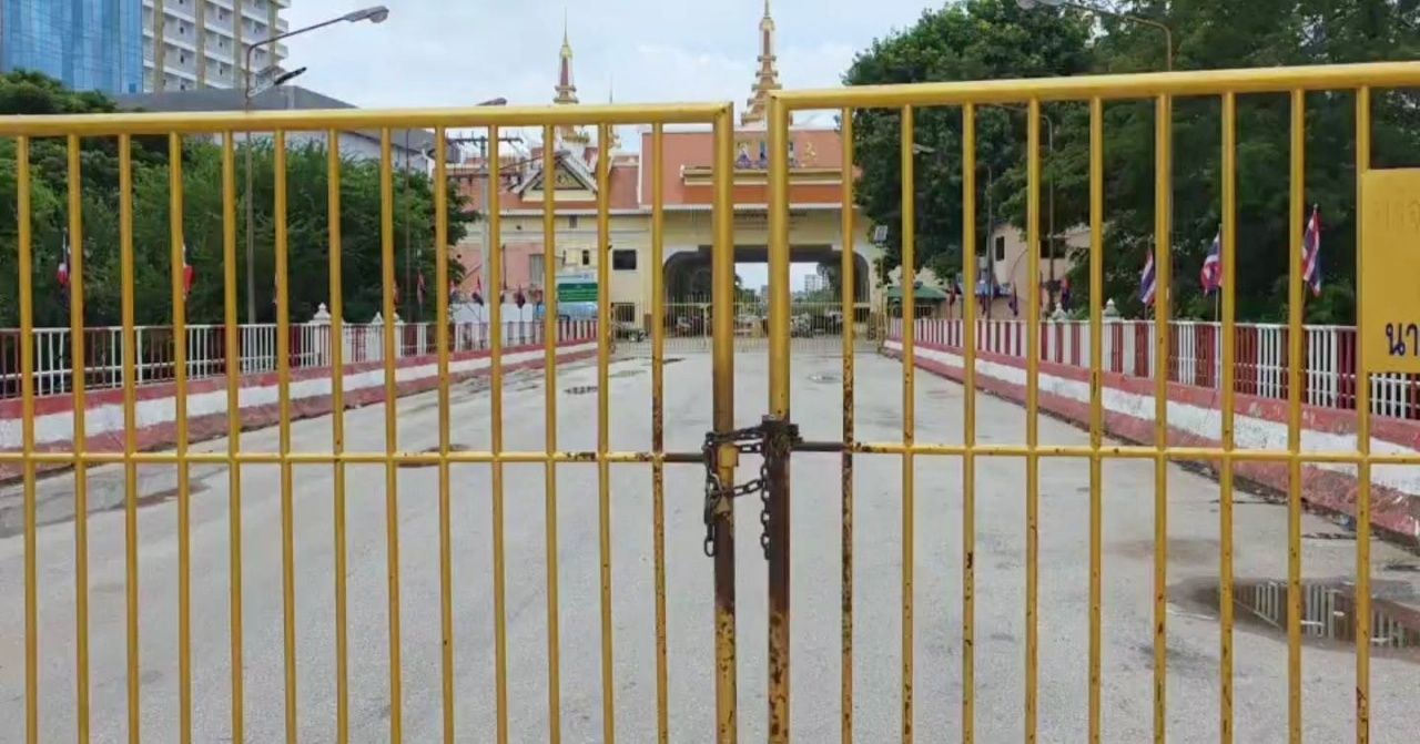 超过300名柬埔寨人仍在Khlong Luek关口驻留，尽管已发布禁止跨境的通知