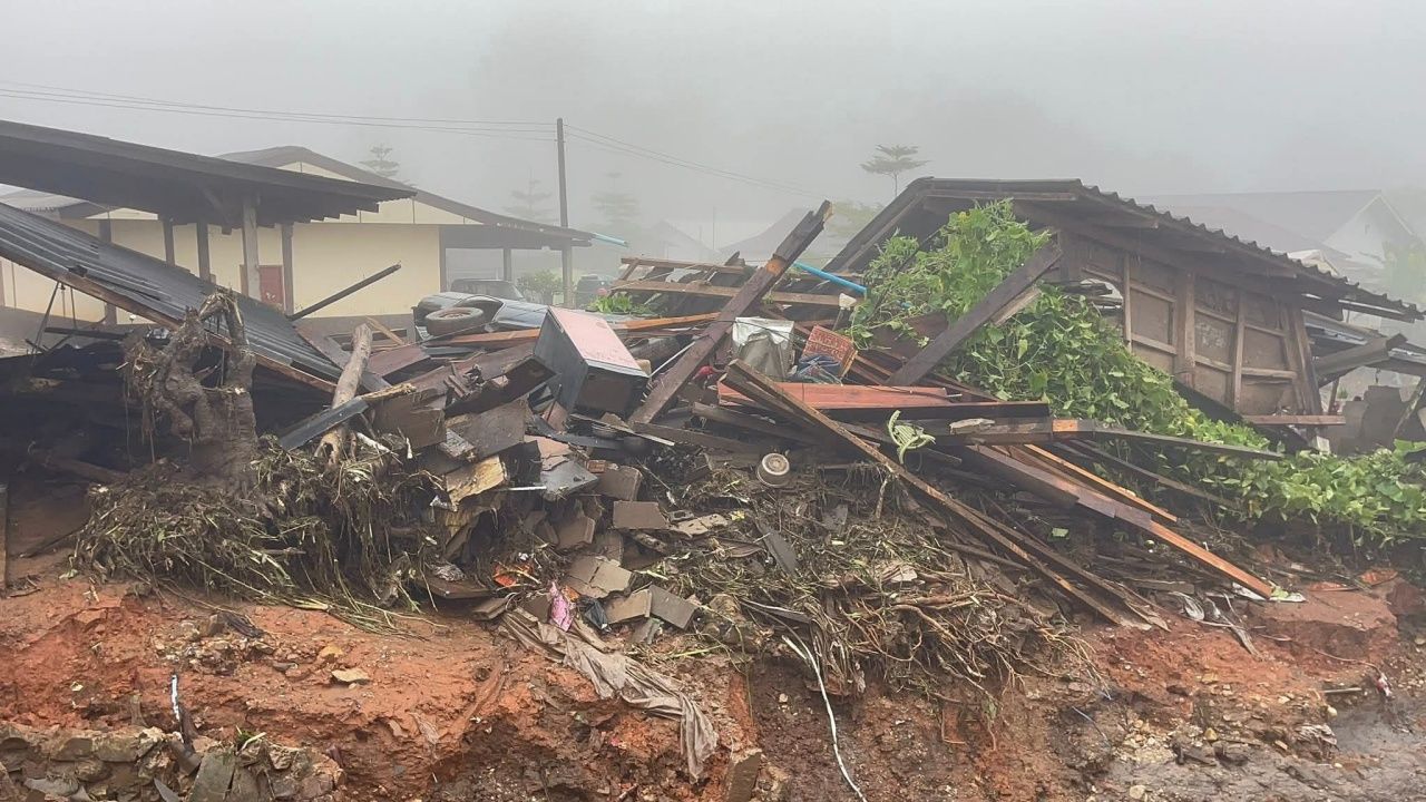 芒乌村暴雨导致滑坡，2人遇难，5人失踪，紧急援助
