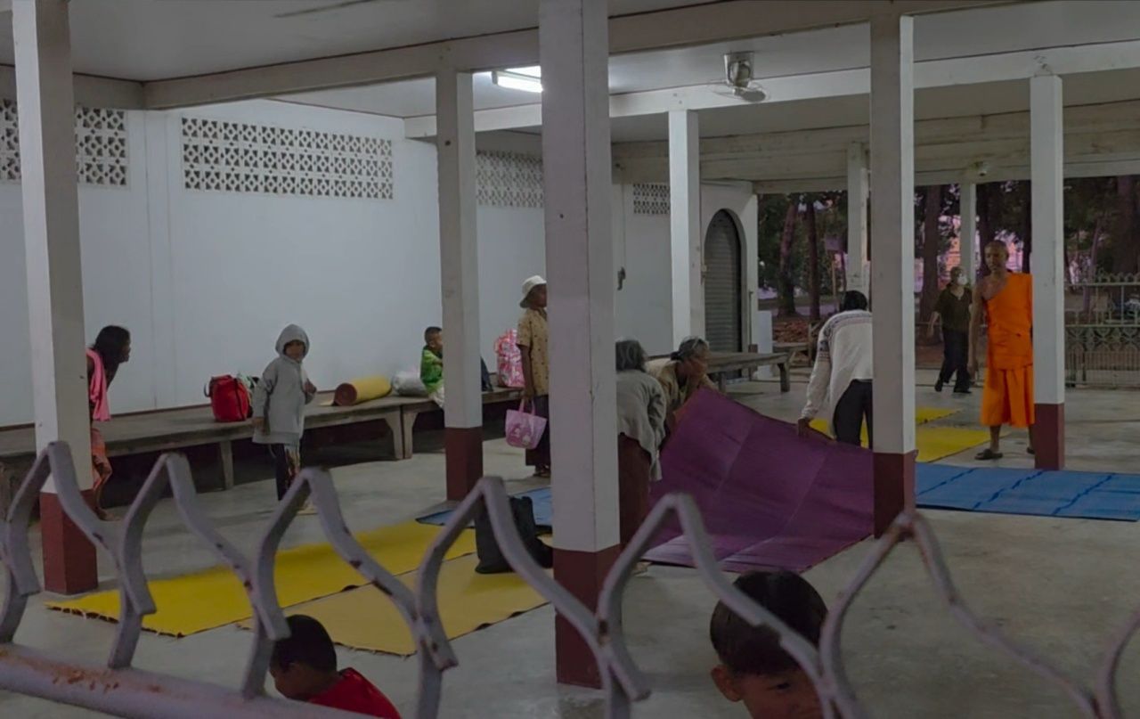 灾害防治部发送Cell Broadcast通知:泰柬边境省份撤离至安置中心