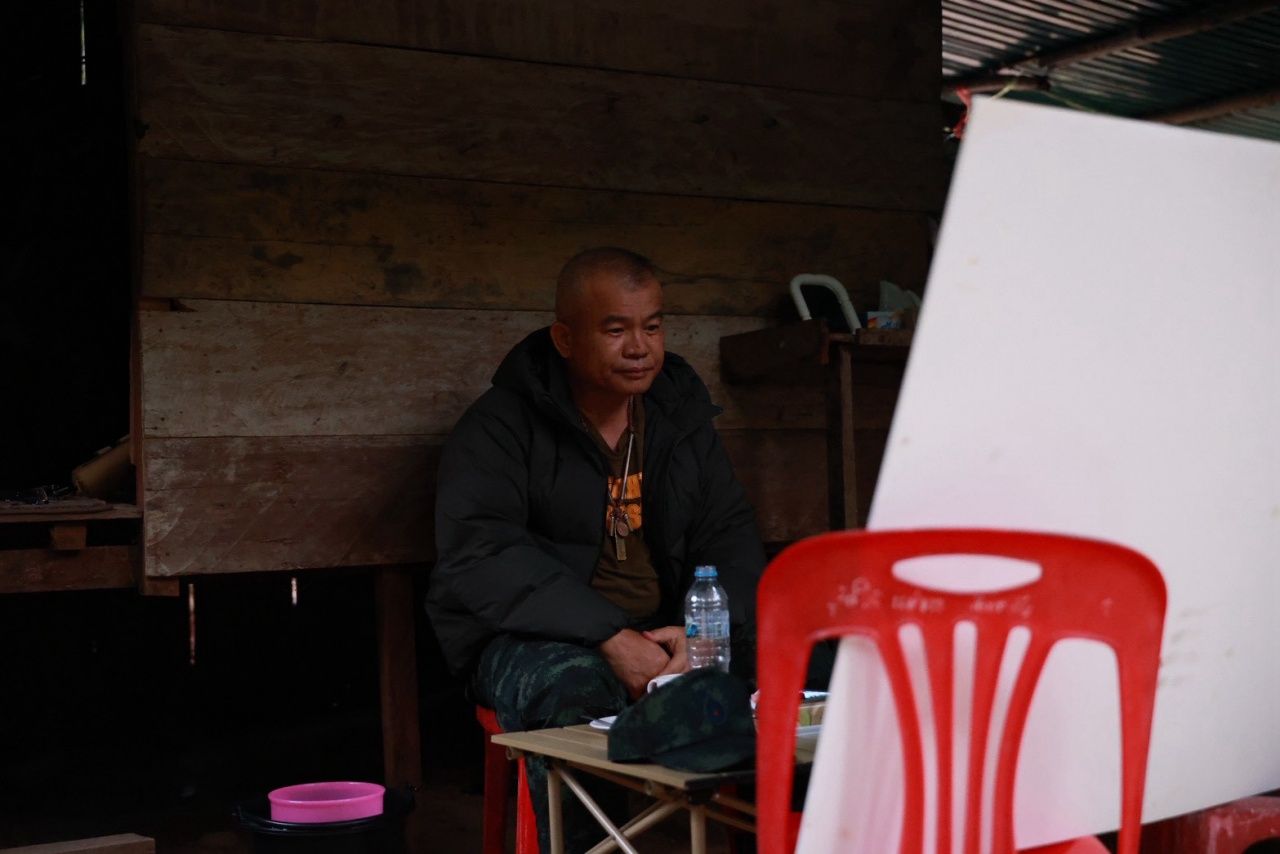 第二区域指挥官在根据地与部下过夜：塔玛丽亚-萨塔索姆地区