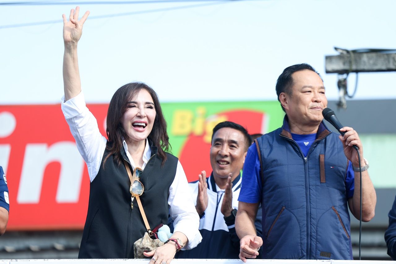 “阿努廷” 亲临春蓬，恳求自豪党拿下该府，回应“猜差诺”不与为泰党握手是个人观点