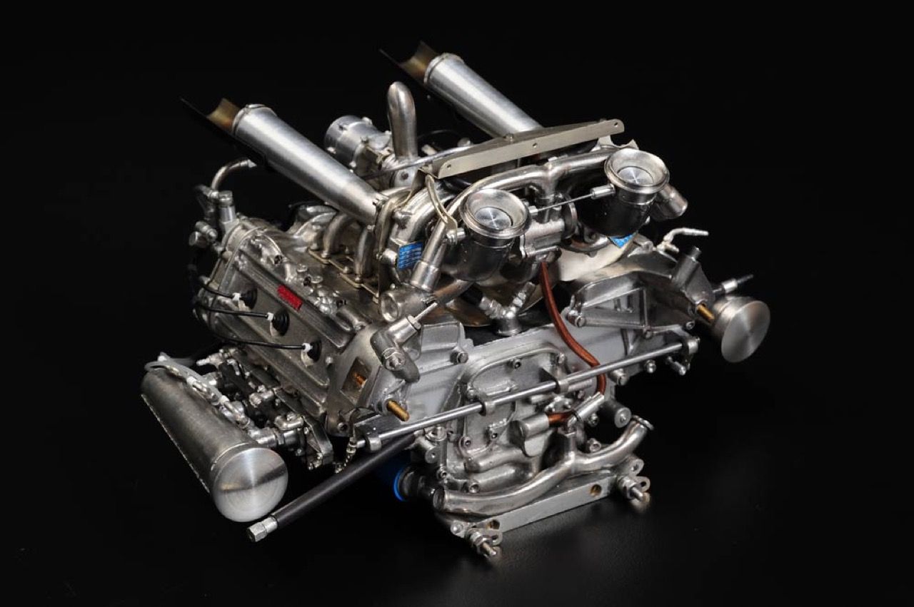 疯狂性能的双涡轮在Ferrari 126 CK Gilles Villeneuve的车中