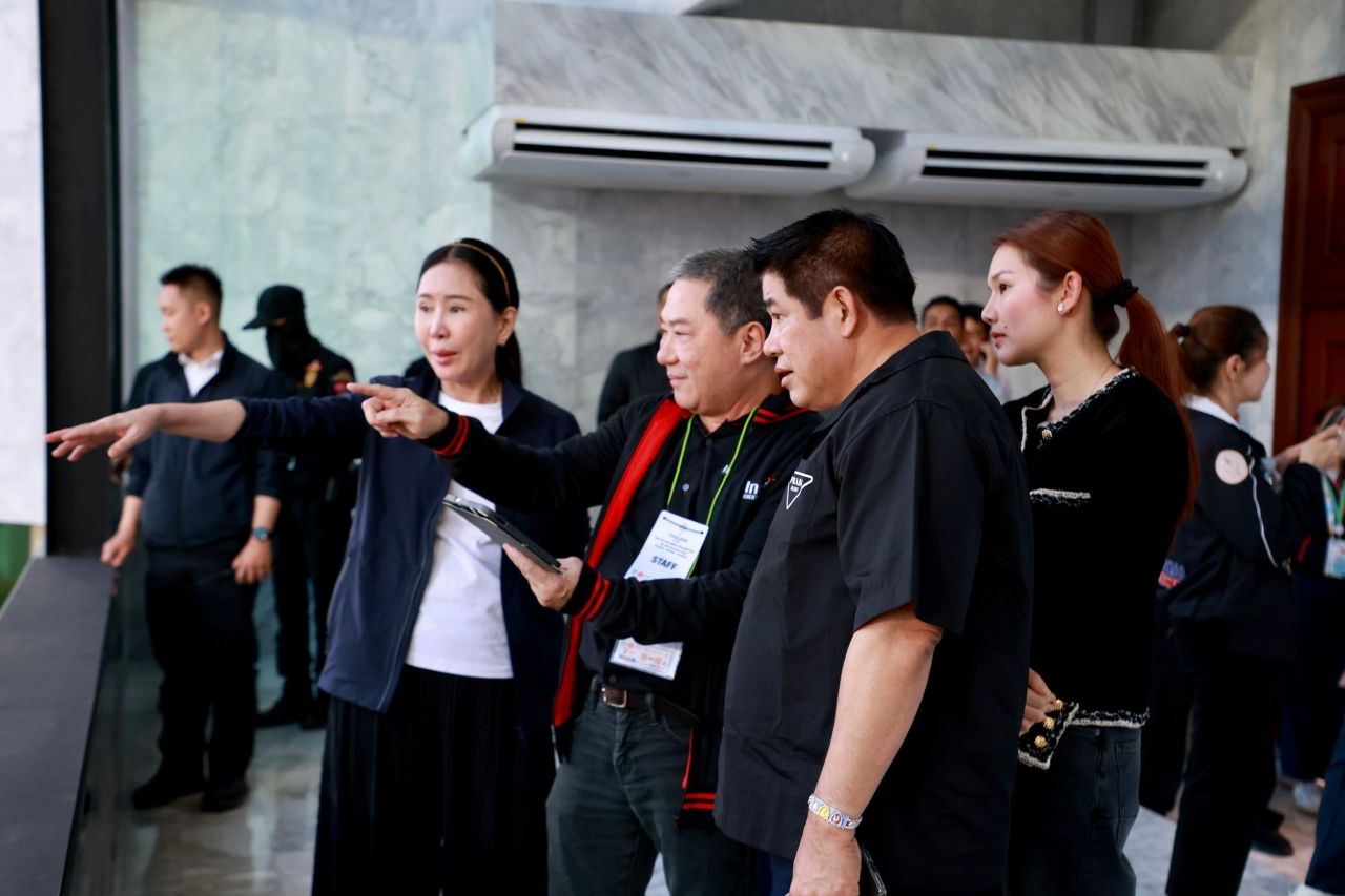 “达姆纳斯”检查第33届东南亚运动会开幕式的准备路线，强调必须完美