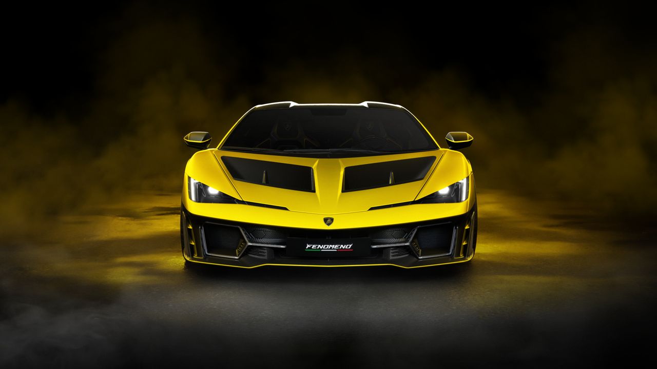 发布历史最强的 Lamborghini Fenomeno V12
