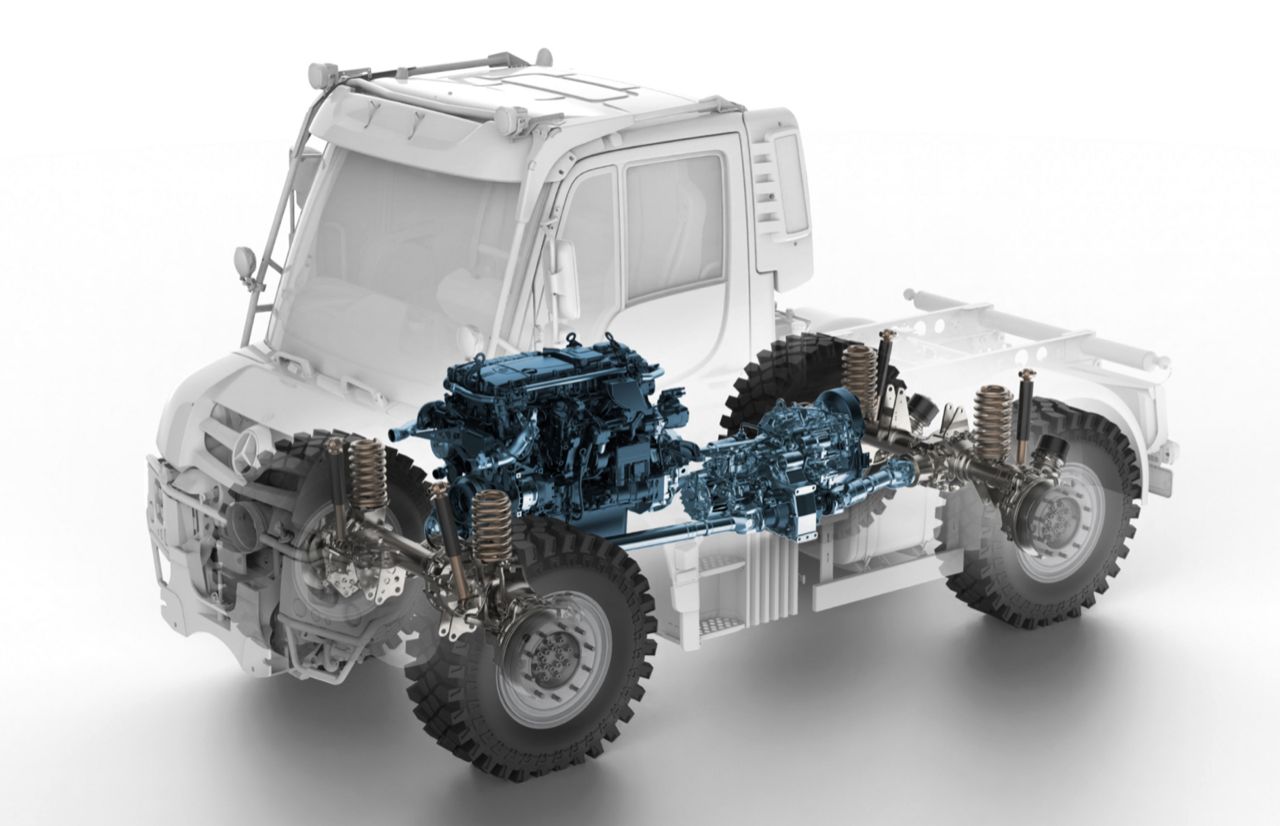 帅气的泰国军车：梅赛德斯-奔驰UNIMOG军用车