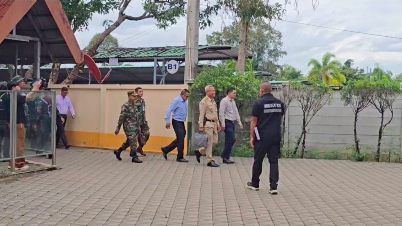 柬埔寨已到达,与会国界临时标定“邦农章-农羌寇”