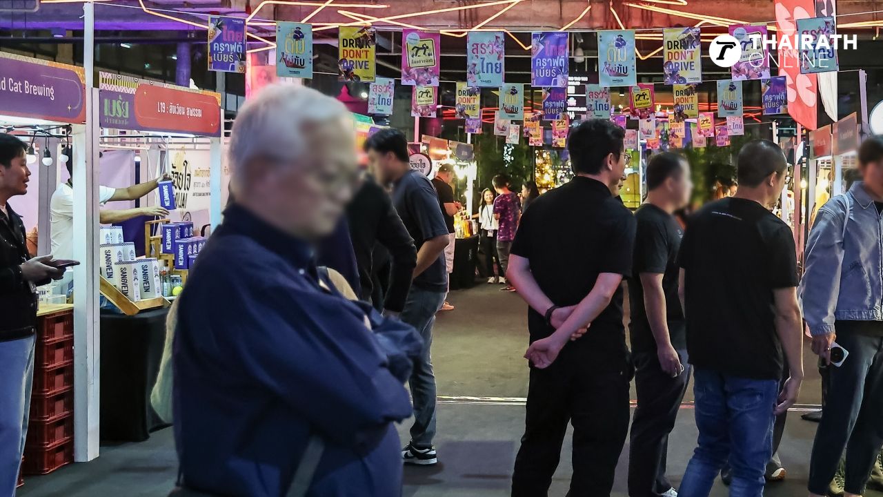 泰国酿酒节 2025 第四天:社区烈酒店和精酿啤酒活动精彩纷呈