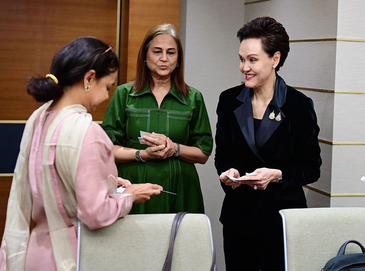 商业部长率团与TATA集团高管会谈,推动泰国私企对接印度平台,推广绿色建筑材料