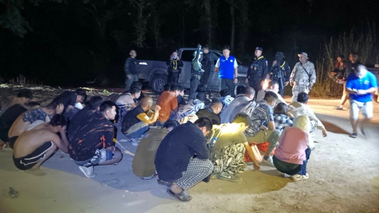 泰国逮捕30名中国公民从湄公河非法越境
