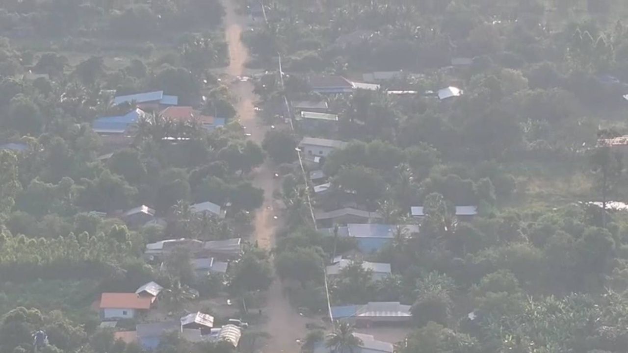 “威拉” 今天下午准备进攻农赞村,声称愿意被捕,但必须先解决柬埔寨问题