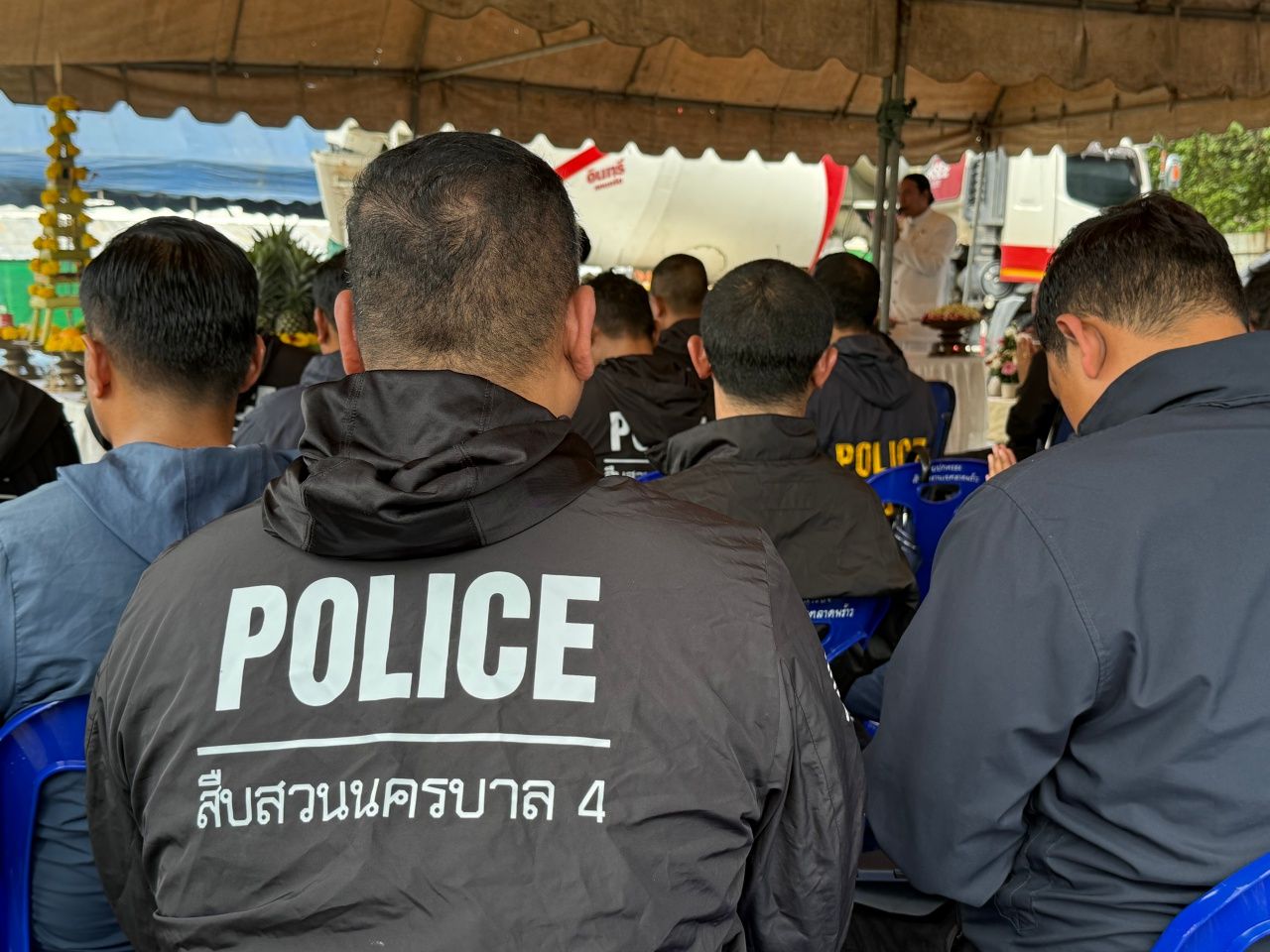“副指挥” 举行新曼谷警署大楼奠基仪式，致力打击犯罪集团