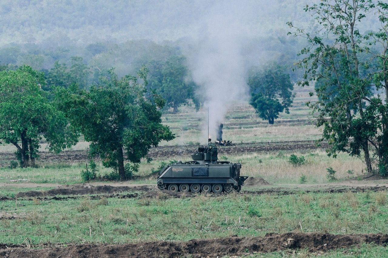 火力：M163 火神炮 泰国第5防空炮营