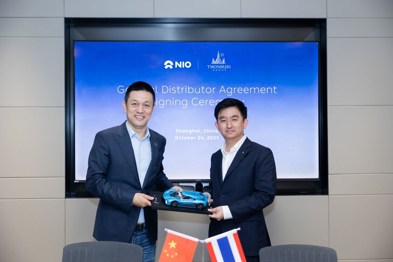电动车依旧受欢迎,丹努里集团携手蔚来进军泰国高端电动车市场