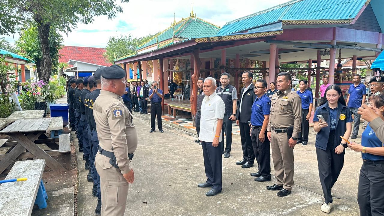 索蓬推动武里南的毒品问题解决 强调不仅要打压更要建立社会免疫