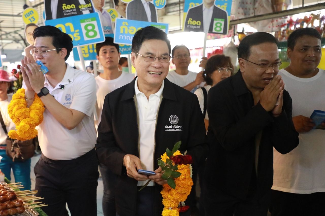 “朱林”自信2029年选举民主党将夺回曼谷国会议员席位