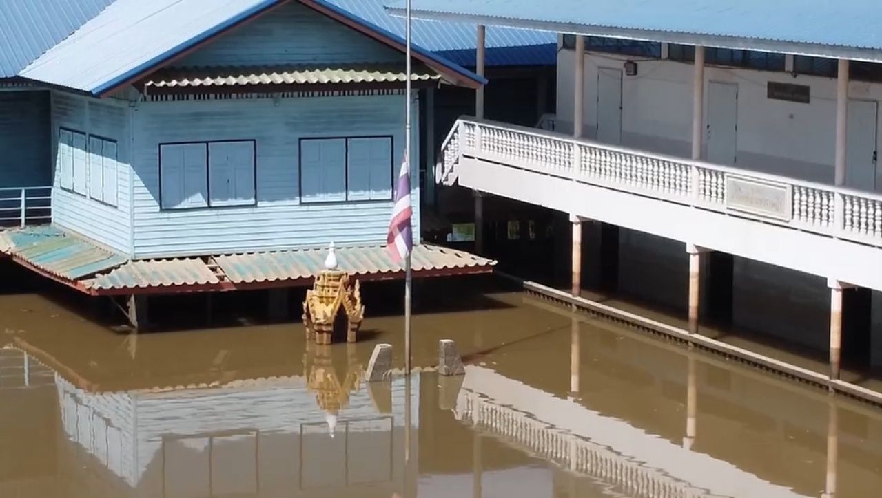 大城府洪水逾4个月，影响72,440户家庭，部分道路仍被切断