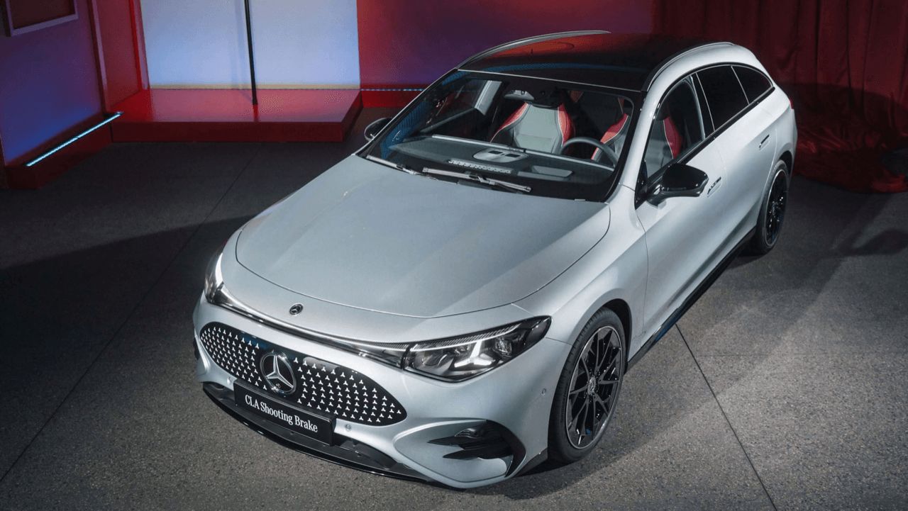 超级帅气的 Mercedes-Benz CLA Shooting Brake Electric