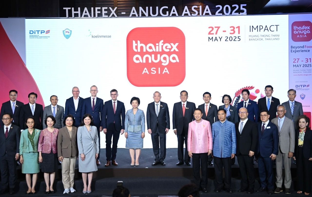 “พิชัย” 欣喜地看到 “THAIFEX - ANUGA ASIA 2025” 创造了逾 1.35 万亿的贸易额