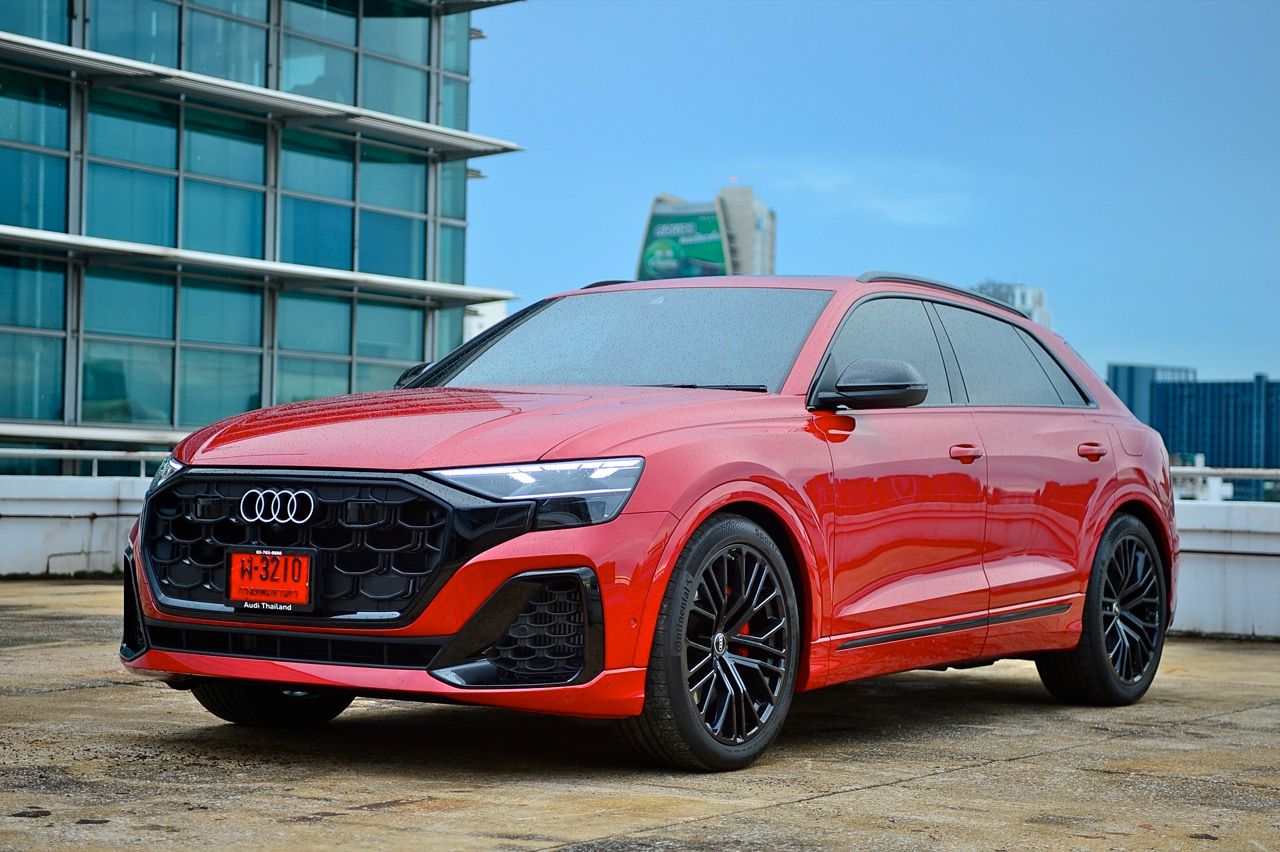体验强大性能：测试奥迪Q8 TFSI e quattro S line edition one