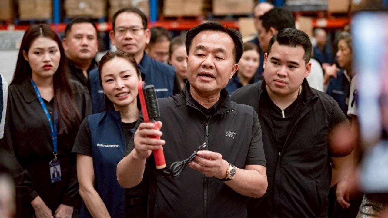 “Yodsapong” 突击搜索仓库，没收非法电器超过 4,000 件