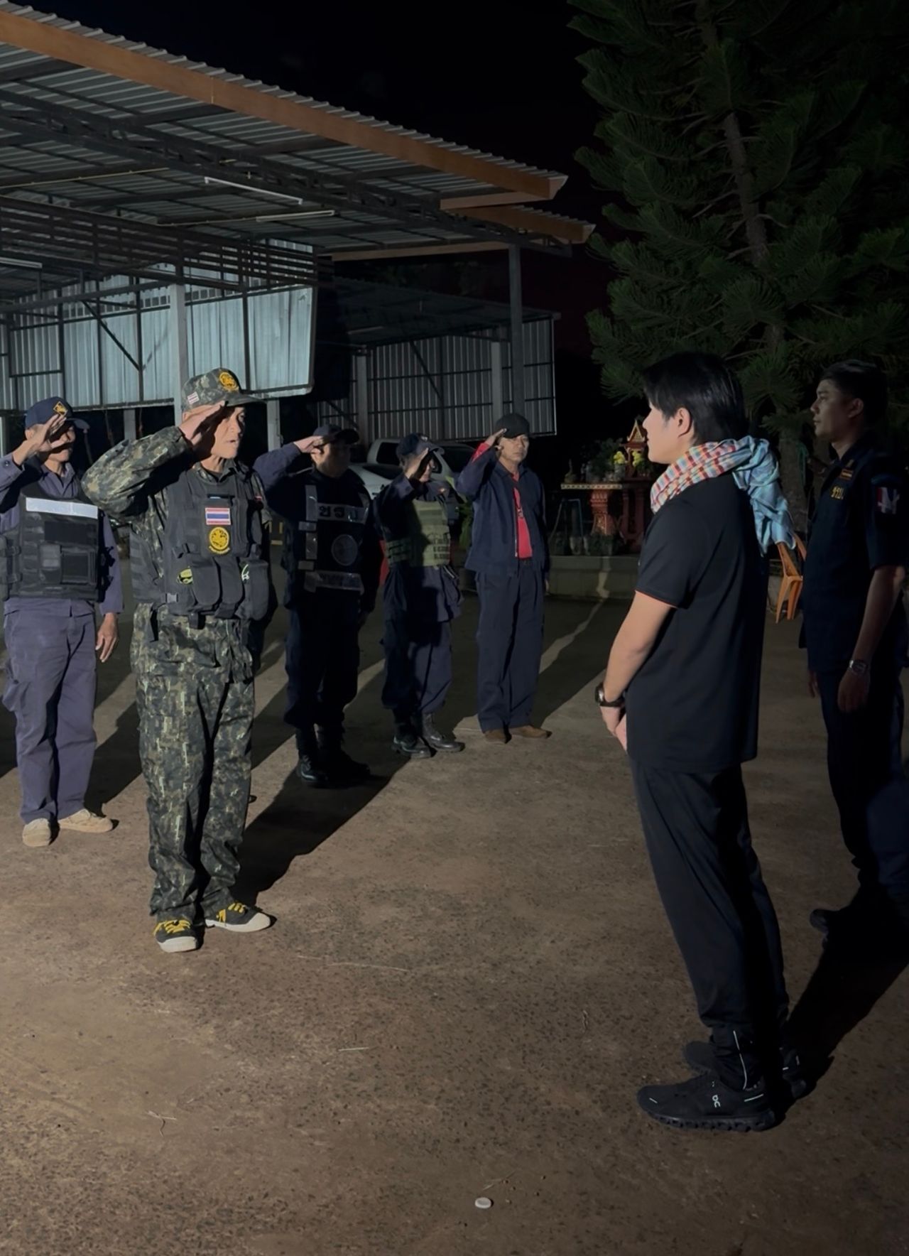 “功夫”造访南因区，要求人员加强进出检查