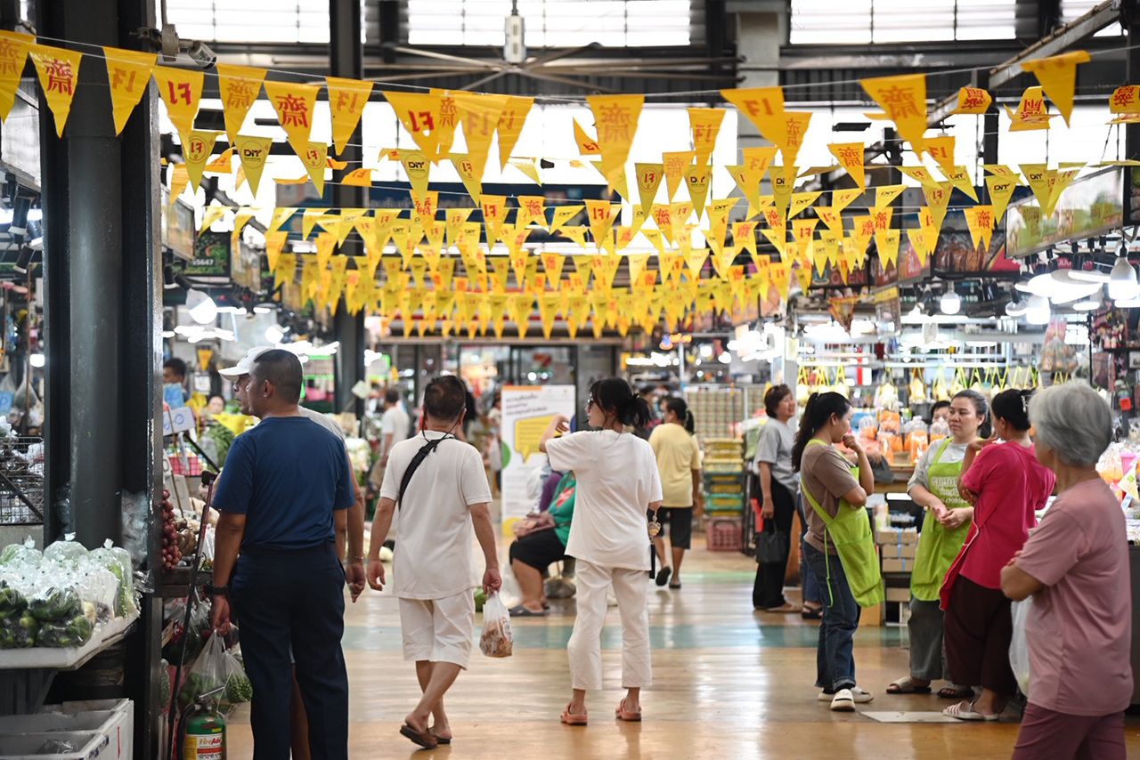 素食节 2568 市场商品价格检查：大部分下降，仅部分蔬菜上涨