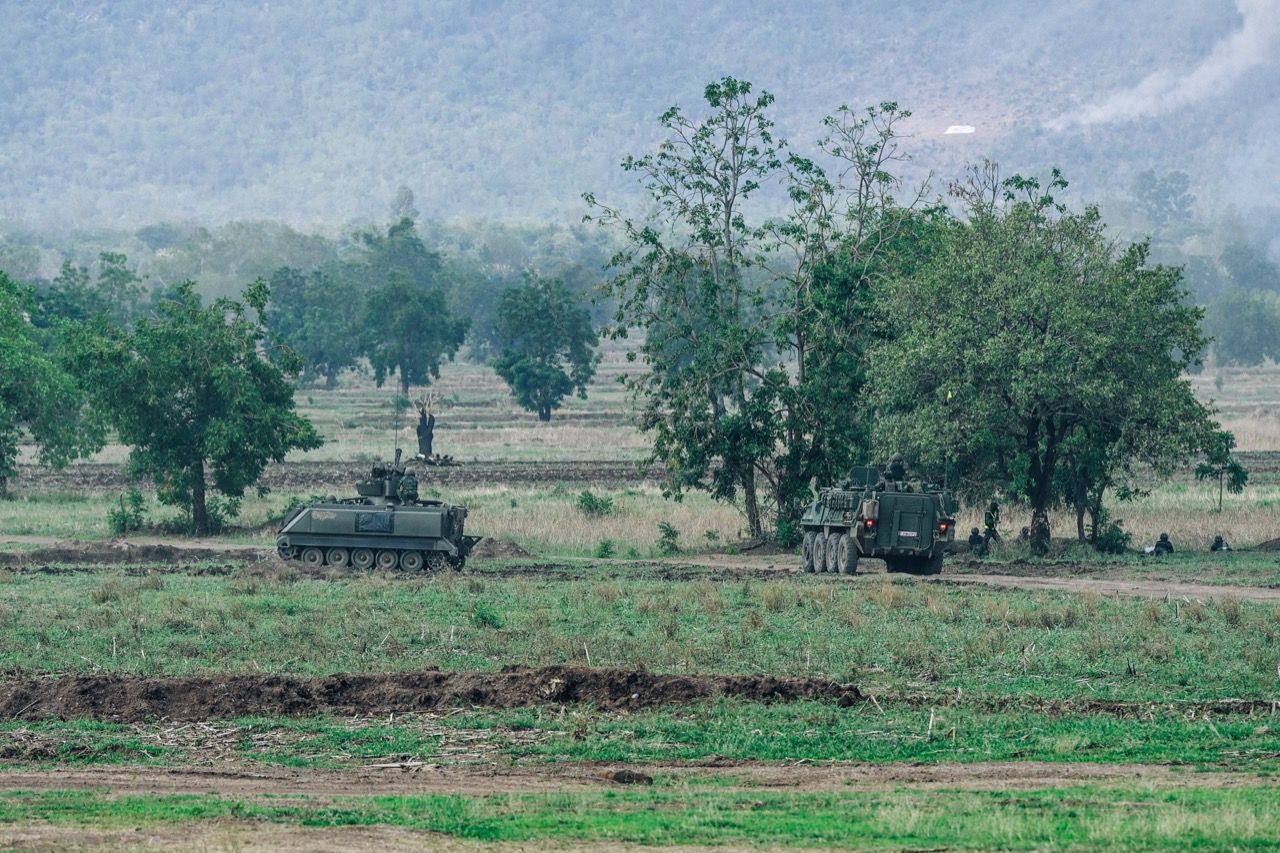 火力：M163 火神炮 泰国第5防空炮营