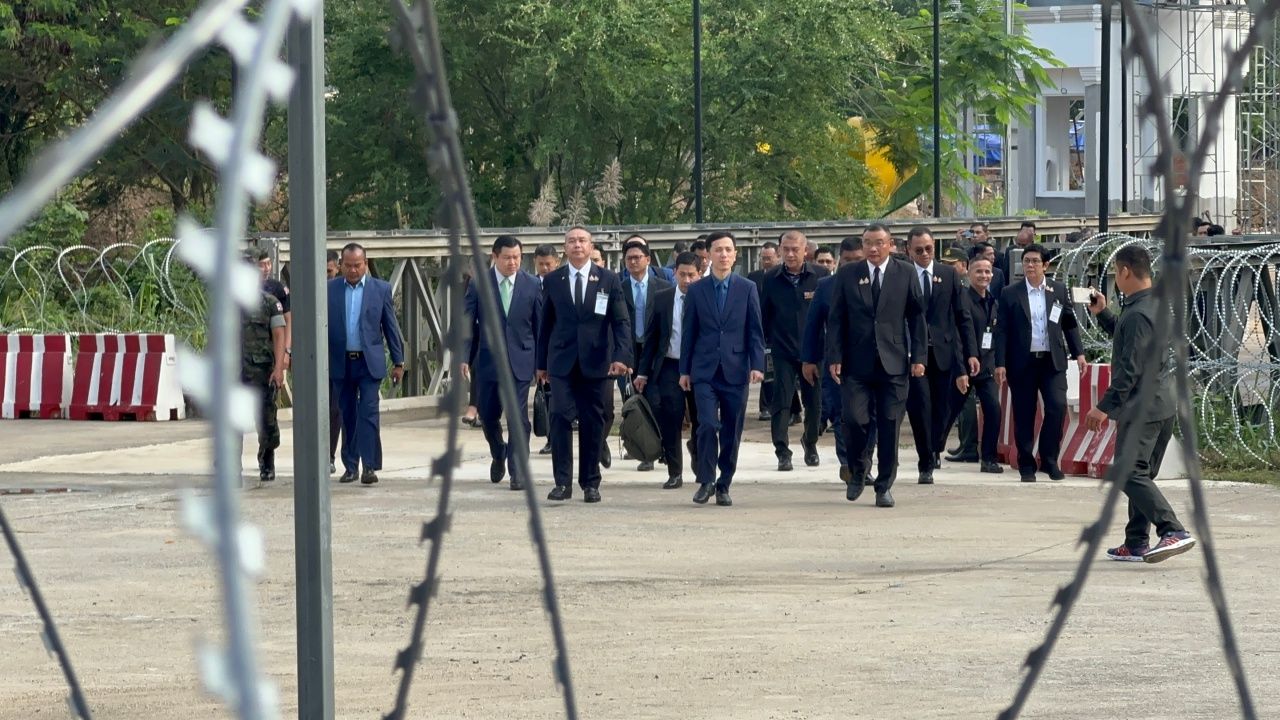 开始了，泰柬 GBC 会议第二天在尖竹汶举行，关注下午的讨论