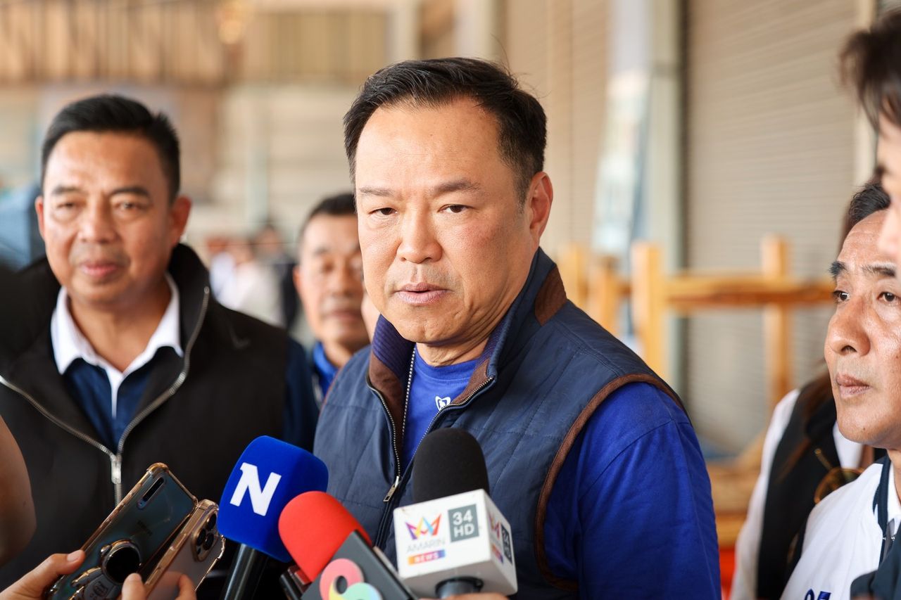 “阿努廷” 亲临春蓬，恳求自豪党拿下该府，回应“猜差诺”不与为泰党握手是个人观点