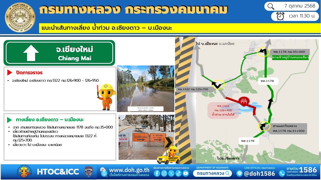 新任公路局长指示24小时紧急响应洪水事件