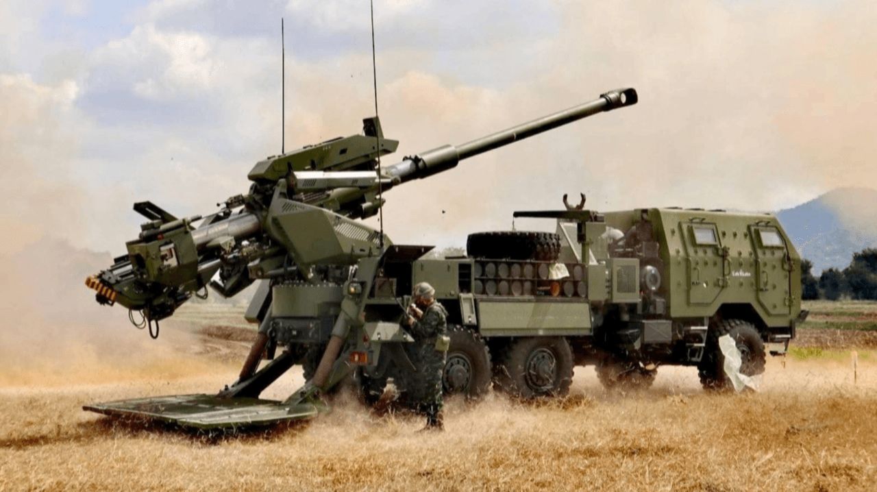 精确无比的M758 ATMG自行火炮,由泰国制造