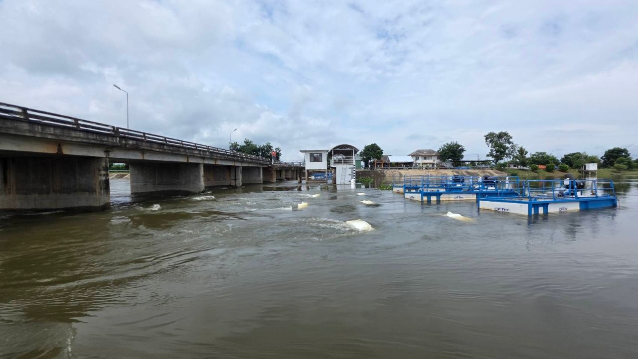 บางระกำ模型已经接纳67%的水，水量比往年更早到达，预计淹水至11月